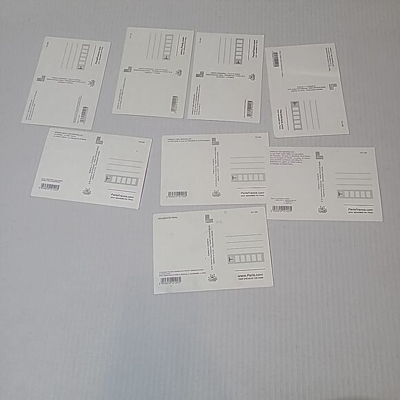 Lot Of 8 Postcards Of Paris Collectible Never posted, Beautiful Art - Picture 9 of 10